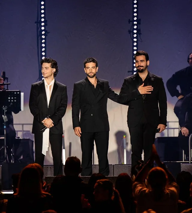 IL VOLO – Piero, Ignazio a Gianluca na pódiu