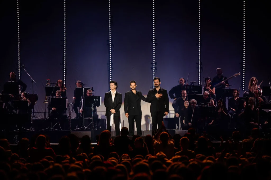IL VOLO počas koncertu v Bratislave